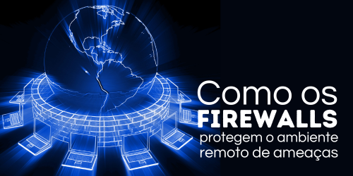 Como os firewalls protegem o ambiente remoto de ameaças?