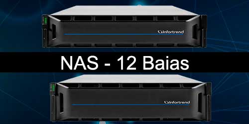 Storage NAS de 12 Baias